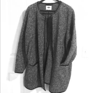 Beautiful black and white coat